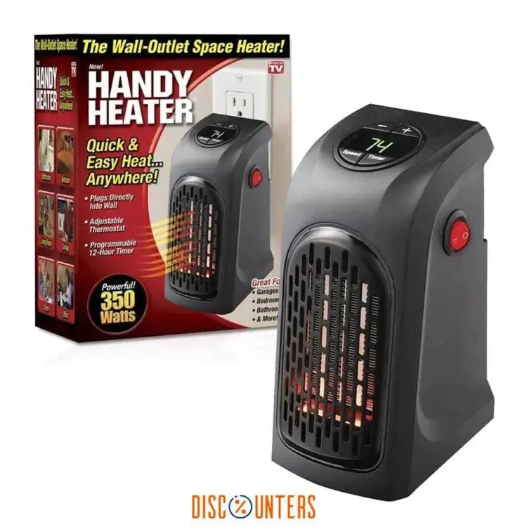 Portable Mini Handy Heater, 400W Handy Heater Compact Digital Electric –  Trend Pak